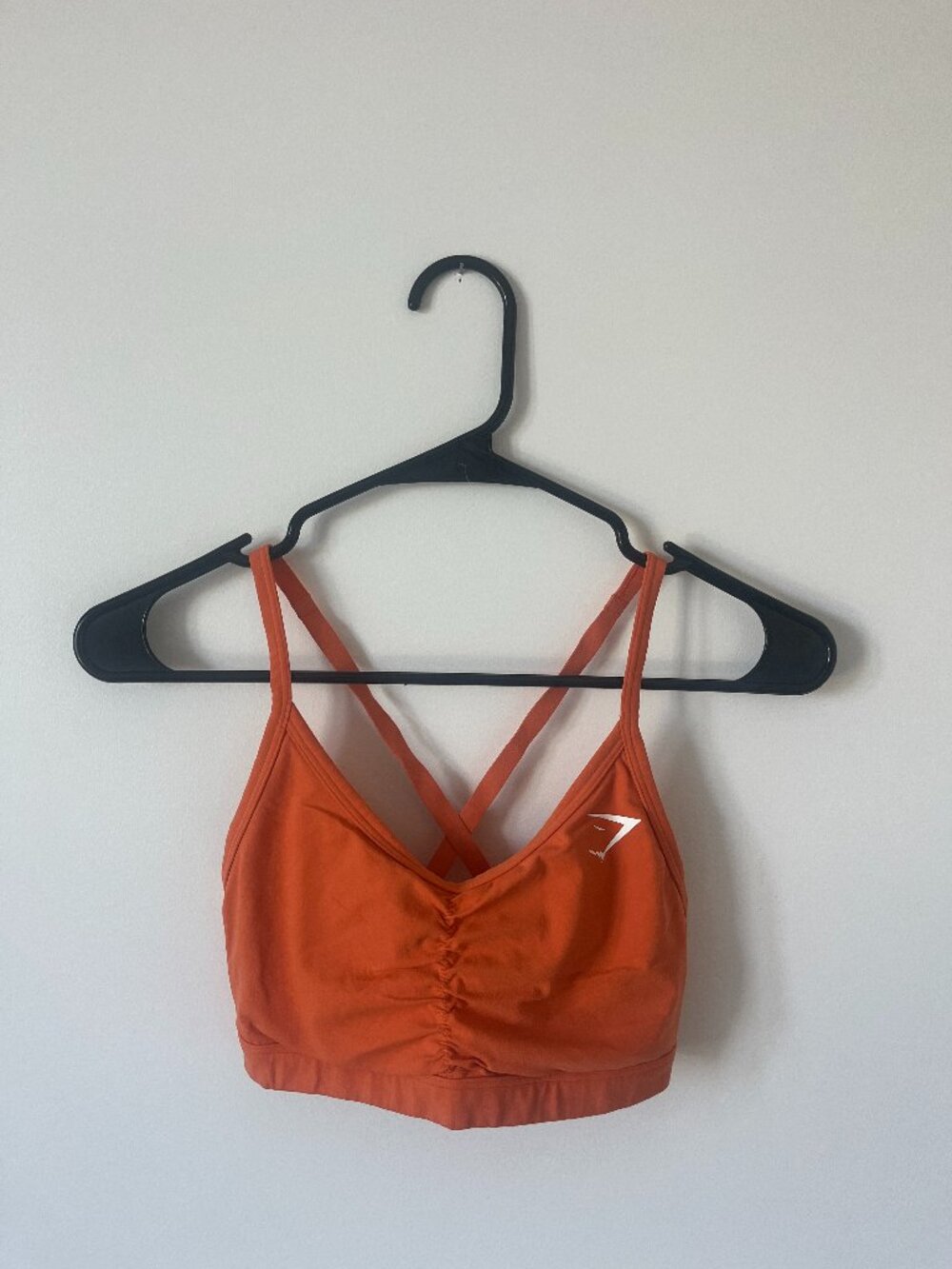 Gymshark Sports Bra Orange Women's Size Small